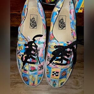 LOTERIA- Rare Loteria Vans Colorful Graphic Sneakers